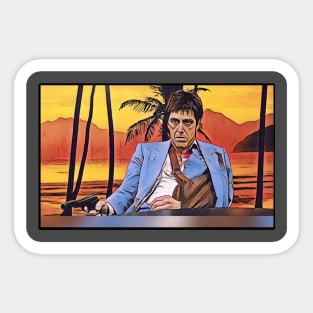 Scarface Sticker